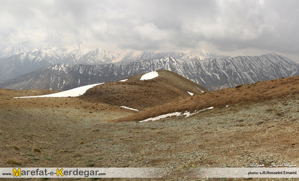 کوه های استان تهران